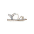 Sandali argento da bambina con strass Le scarpe di Alice, Scarpe Bambini, SKU k285000353, Immagine 0